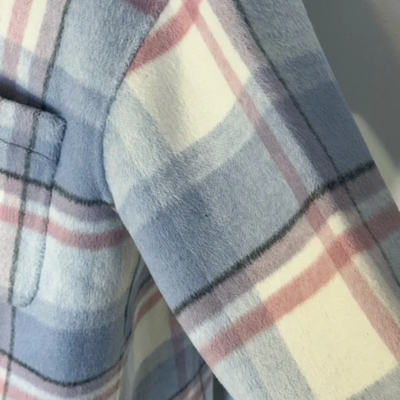 Rails Plaid Utility Jacket in Blue and Pink - Picture 7 of 12